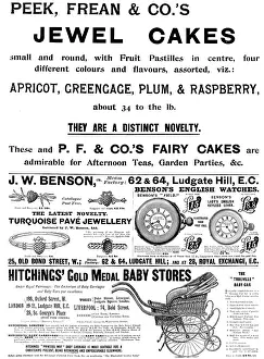 Time Prints: Advertisement for Peek, Frean & Co. 1898. Creator: Unknown