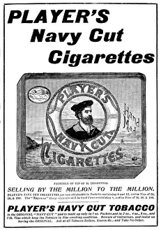 Lifebelt Prints: Advertisement for Player's Navy Cut Cigarettes