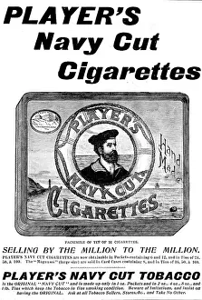 Lifebelt Prints: Advertisement for Player's Navy Cut Cigarettes