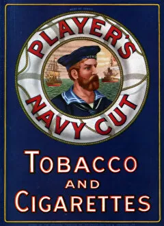 Naval Uniform Gallery: Advert for Players Navy Cut Tobacco and Cigarettes, 1923