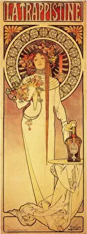 A Mucha Museum Gallery: Advertising Poster La Trappistine