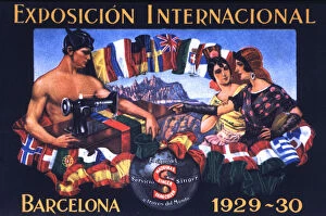 Advertising poster of the Sigma house, published for the International Exhibition