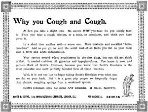 Disease Prints: Advertisement for Scott's Emulsion