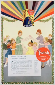 Packet Prints: Advert for Twink dye, 1922