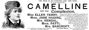 Advertisement for Wakelee's Camelline for the Complexion, 1895. Creator: Unknown.<br> Advertisement for Wakelee's Camelline for the Complexion, 1895. Creator: Unknown
