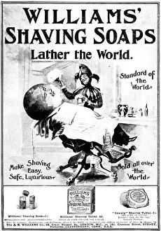 World Prints: Advertisement for Williams Shaving Soaps