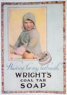 Images Dated 9th July 2008: Advert for Wrights coal tar soap, 1924