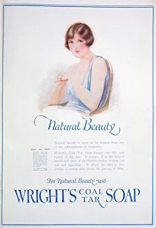 Images Dated 9th July 2008: Advert for Wrights Coal Tar Soap, 1925