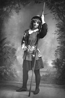 W D Downey Prints: Ada Rehan, Irish-born American actress, c1890. Artist: W&D Downey