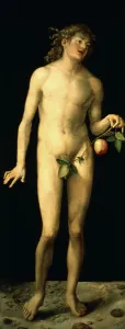 Adam, 1507. Artist: Albrecht Durer