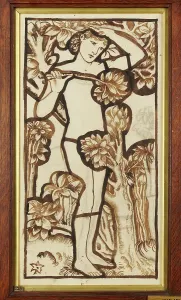 Burne Jones Edward Prints: Adam, 1862. Creator: Sir Edward Coley Burne-Jones