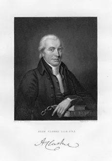 Adam Clarke (c1760-1832), British Methodist theologian and biblical scholar, 19th century. Artist: J Thomson
