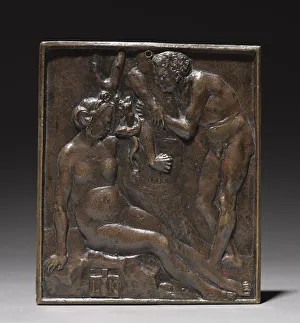 Adam and Eve, 1518. Creator: Ludwig Krug (German, 1490-1532)