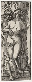 1484 85 1545 Prints: Adam and Eve, 1519. Creator: Hans Baldung (German, 1484 / 85-1545)