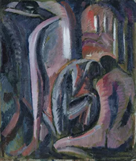 Expulsion From The Paradise Prints: Adam and Eve, 1912