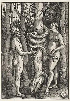 Adam and Eve, c. 1514. Creator: Hans Baldung (German, 1484 / 85-1545)