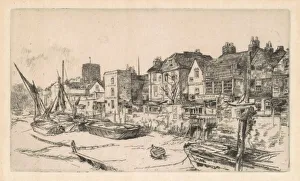 The Adam and Eve, Old Chelsea, 1878. Creator: James Abbott McNeill Whistler