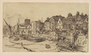 The Adam and Eve, Old Chelsea, 1878. Creator: James Abbott McNeill Whistler