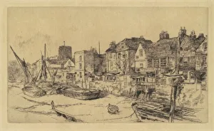 The Adam and Eve, Old Chelsea, 1878. Creator: James Abbott McNeill Whistler