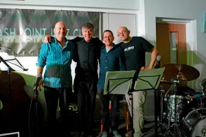 Adam Glasser and Nigel Thomas, Seaford Head Golf Club, Seaford, Feb 2016. Artist: Brian O Connor