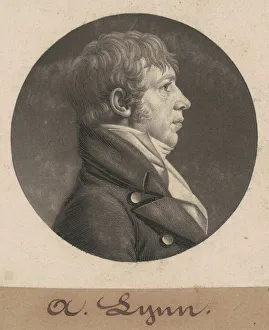 Silversmith Prints: Adam Lynn, 1805. Creator: Charles Balthazar Julien Fevret de Saint-Memin