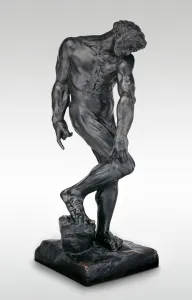Adam, Modeled 1881, cast about 1924. Creator: Auguste Rodin