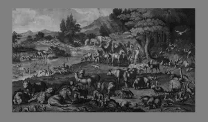 Naming Prints: Adam naming the Creation, (1818). Creator: Unknown
