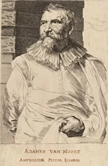 Anthony Vandyke Collection: Adam van Noort, probably 1626 / 1641. Creator: Anthony van Dyck