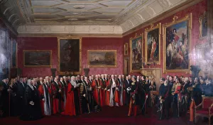 Address Prints: Address of Congratulations to Louis-Philippe, 1844. Artist: Jean Alaux