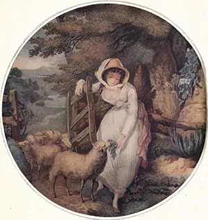 Gentle Prints: Adelaide, c1885. Artist: John Hogg