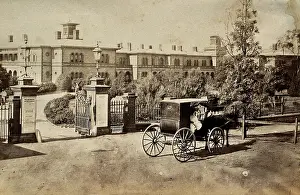 South Australia Prints: Adelaide, South Australia: Adelaide Hospital, 19th century. Creator: Unknown