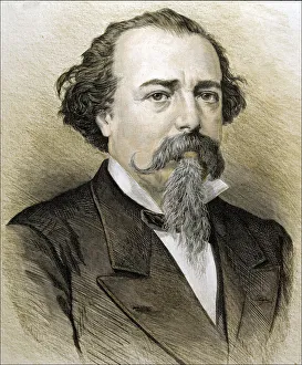 Images Dated 13th January 2015: Adelardo Lopez de Ayala (1828-1879), Spanish writer and politician, engraving