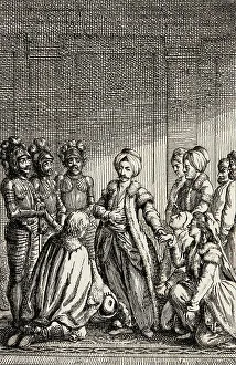 Adelheim von Veltheim, 1783. Creator: Daniel Nikolaus Chodowiecki