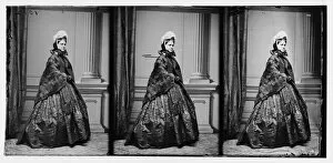 Bonnet Collection: Adelina Patti, ca. 1860-1865. Creator: Unknown