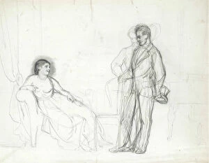Adelina Patti Gallery: Adelina Patti as Violetta in the opera La traviata by Giuseppe Verdi, End 1860s-Early 1870s