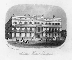 The Adelphi Hotel, Liverpool, Merseyside, 1864