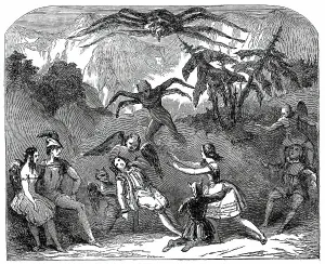 Winged Figures Prints: Adelphi - Scene from La Tarantula; or