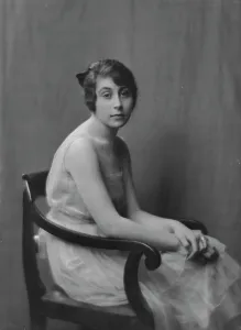 Hands Folded Prints: Adler, E. Miss, portrait photograph, 1917 May 26. Creator: Arnold Genthe