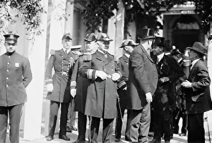 City Hall Prints: Adm. Osterhaus at City Hall, 1912. Creator: Bain News Service