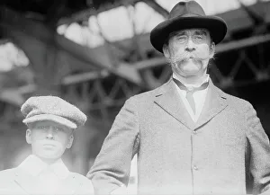 Peary Robert Prints: Adm. R.E. Peary & son, between c1910 and c1915. Creator: Bain News Service