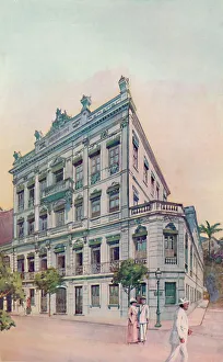 Alured Gray Prints: The Administrative Offices of the Leopoldina Railway, facing Rio Bay, 1914