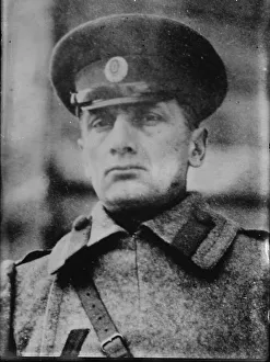 White Army Prints: Admiral Alexander Kolchak. Artist: Anonymous
