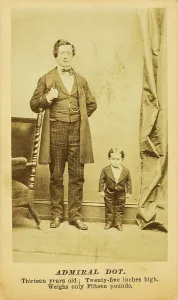 Small Prints: Admiral Dot : thirteen years old; twenty-five inches high