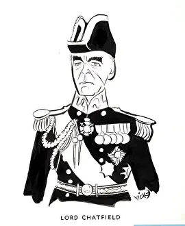 Bicorne Prints: Admiral of the Fleet Lord Chatfield (Ernle Chatfield)