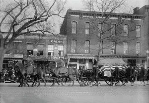 Dewey George Prints: Admiral George Dewey, U.S.N. - Procession On Pennsylvania Avenue