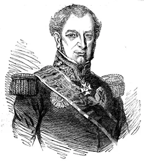 Vice Admiral Prints: Admiral Hamelin, of the French Navy, 1858. Creator: Unknown