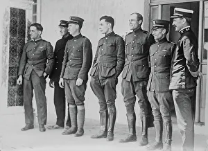 Petty Officer Prints: Admiral Jackson & Crew of NC-4, 1919. Creator: Bain News Service