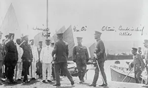 Saluting Prints: Admiral Kato; Gen. Oi; Otani, Comdr