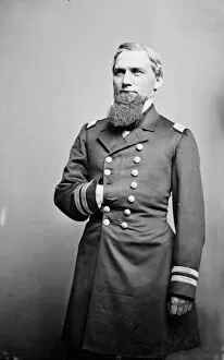 American Civil War Gallery: Admiral De Kraft, between 1855 and 1865. Creator: Unknown