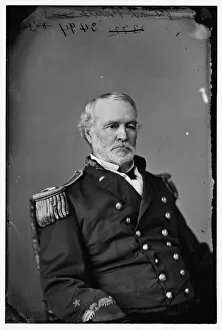 Admiral Collection: Admiral Levin M. Powell, between 1870 and 1880. Creator: Unknown
